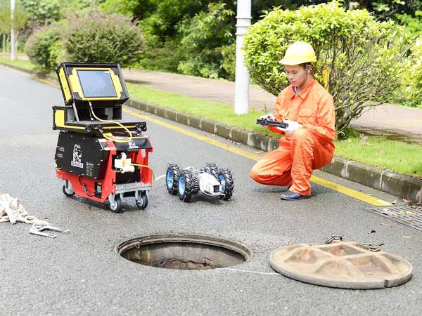 辰溪管道机器人检测